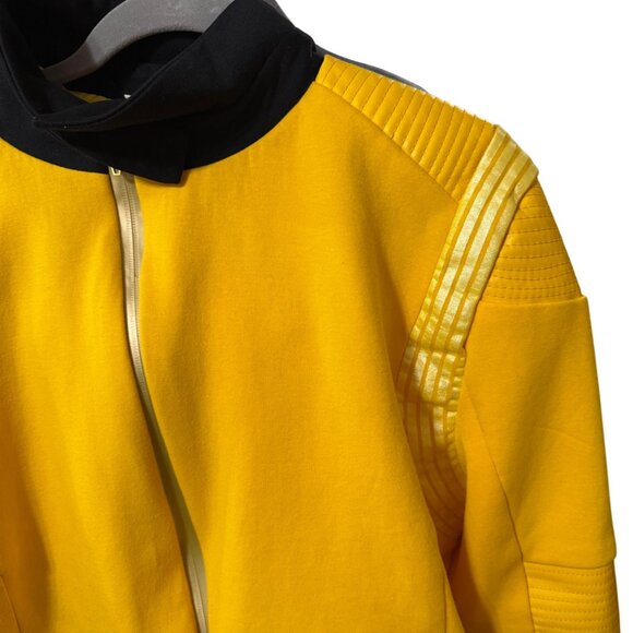 Captain Christopher Pike Yellow & Black Full-Zip Jacket XL - Picture 2 of 5